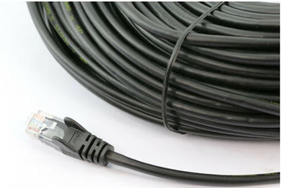 8ware CAT6A Cable 30m - Black Color RJ45 Ethernet Network LAN UTP Patch Cord Snagless