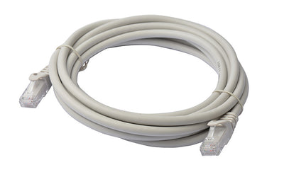8ware CAT6A Cable 3m - Grey Color RJ45 Ethernet Network LAN UTP Patch Cord Snagless