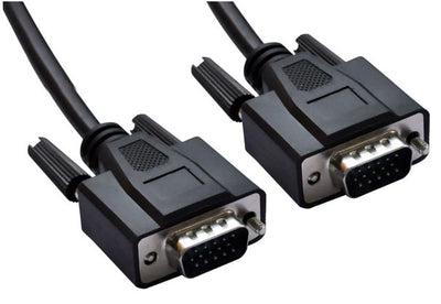 8ware VGA Monitor Cable 2m 15pin Male to Male with Filter for Projector Laptop Computer Monitor UL Approved