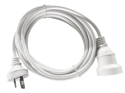 8ware 5m AU Main Power Extension Cord Cable Lead 240V 3-Pin Male to Female