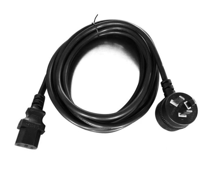 8ware AU Power Cable 3m - Male Wall 240v PC to Female Power Socket 3pin to IEC 320-C13 for Notebook/AC Adapter IEC