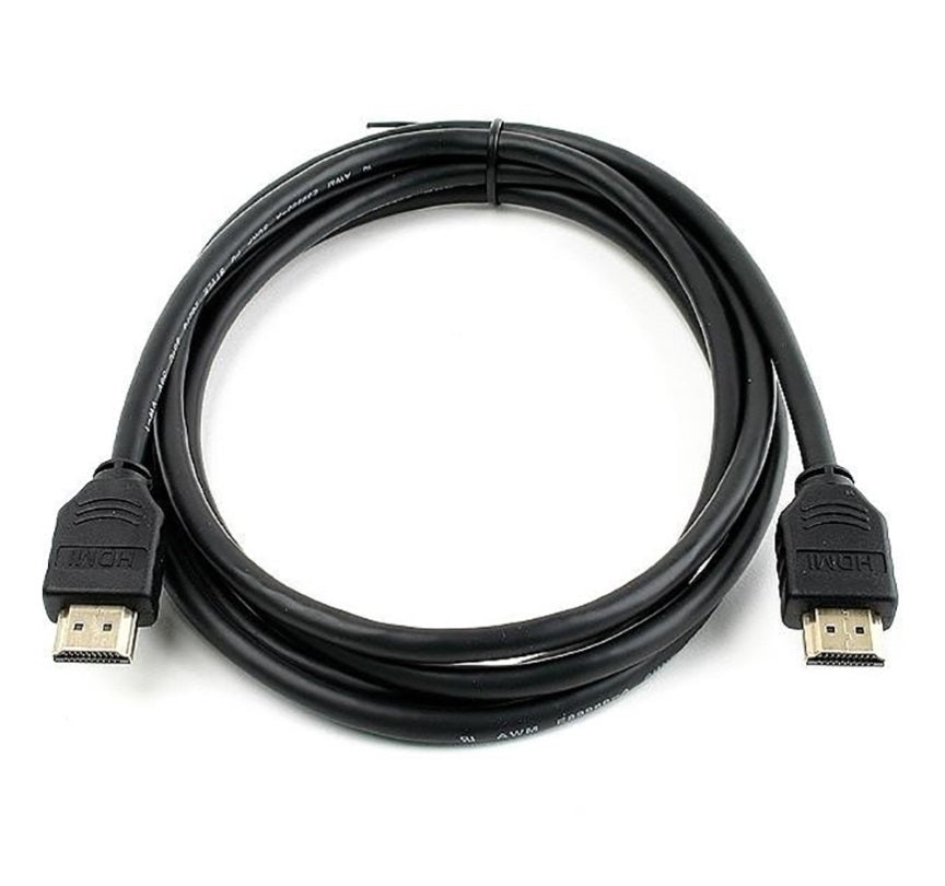 8ware HDMI Cable 1.8m/2m - V1.4 19pin M-M Male to Male OEM Pack Gold Plated 3D 1080p Full HD High Speed with