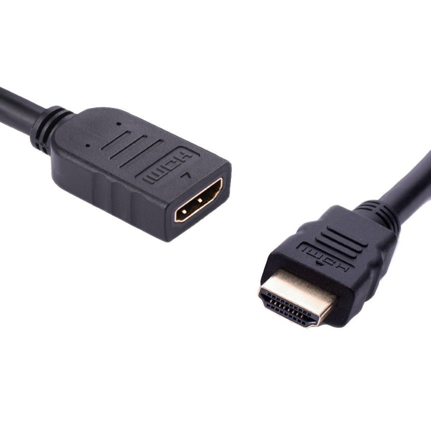 8ware 2m HDMI Extension Cable Male to Female High Speed 4K*2K@30Hz 30AWG Extender Adapter PC Computer Smart
