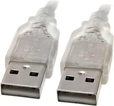 8ware 3m USB 2.0 Cable - Type A to Type A Male to Male High Speed Data Transfer for Printer Scanner Cameras Webcam