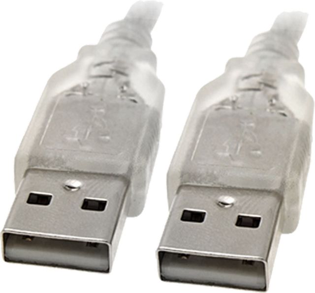 8ware 3m USB 2.0 Cable - Type A to Type A Male to Male High Speed Data Transfer for Printer Scanner Cameras Webcam
