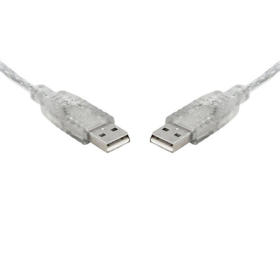 8ware 5m USB 2.0 Cable - Type A to Type A Male to Male High Speed Data Transfer for Printer Scanner Cameras Webcam