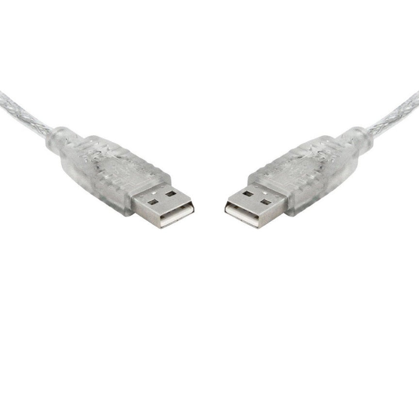 8ware 5m USB 2.0 Cable - Type A to Type A Male to Male High Speed Data Transfer for Printer Scanner Cameras Webcam