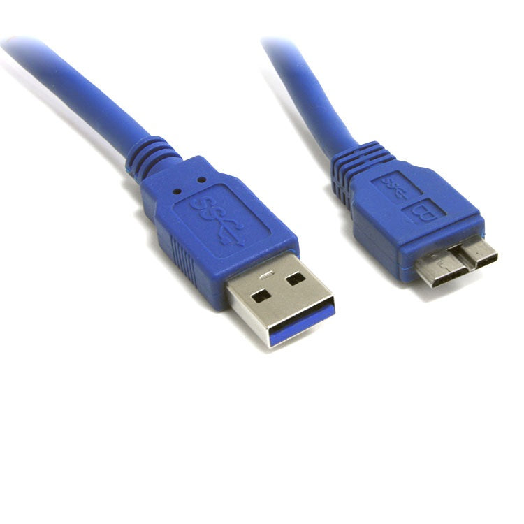 8ware USB 3.0 to Micro USB Cable 2m Type A to Type B Male to Male for Charging or Data Sync Mobile Devices Phone