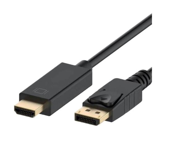 Astrotek DisplayPort DP to HDMI Adapter Converter Cable 2m - Male to Male 1080P Gold-Plated for PC/Laptop to HDTVs