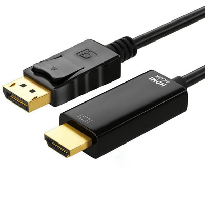 Astrotek 3m DisplayPort DP to HDMI Cable Converter Adapter - Male to Male 4K Resolution For Laptop PC to Monitor