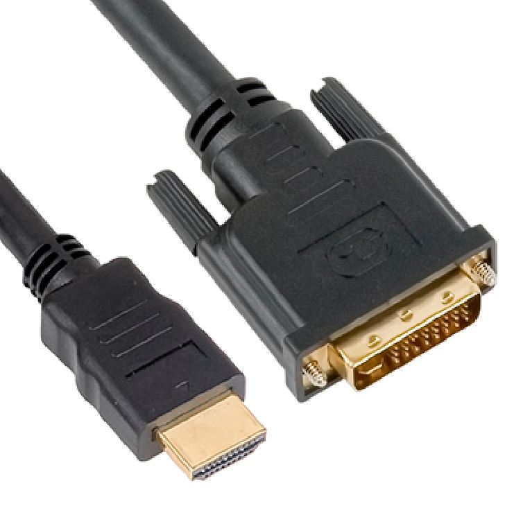 Astrotek 5m HDMI to DVI-D Adapter Converter Cable - Male to Male 30AWG Gold Plated PVC Jacket for PS4 PS3 Xbox 360