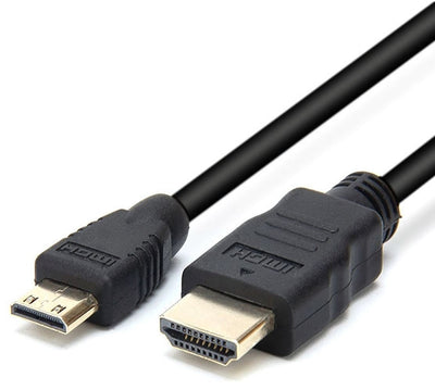 Astrotek Mini HDMI to HDMI Cable 2m with Ethernet 1.4V 3D HD 1080p Male to Male for Camera Camcorder Mobile Laptop