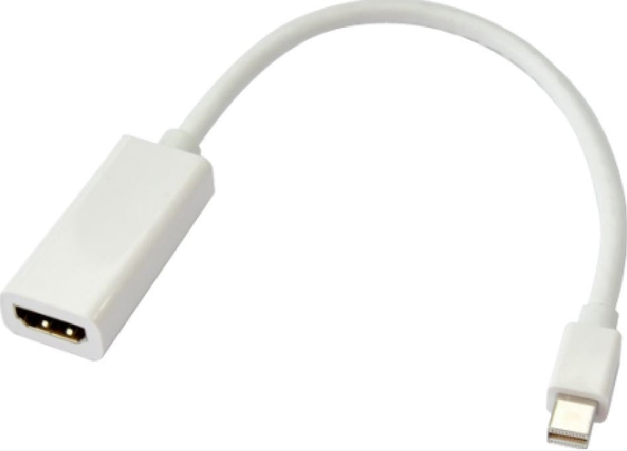 Astrotek Mini DisplayPort DP to HDMI Cable 15cm - 20 pins Male to Female 1080P Adapter Converter for Macbook Pro