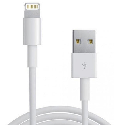 Astrotek 1m USB Lightning Data Sync Charger White Color Cable for iPhone X 9 8 7S 7 Plus 6S 6 Plus 5 5S iPad Air