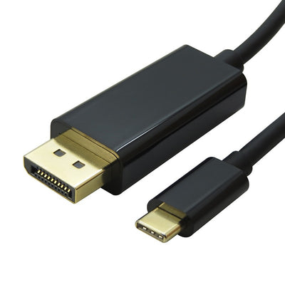 Astrotek 2m USB-C to DP DisplayPort Cable Adapter Male to Male for iPad Pro Macbook Air Samsung Galaxy Surface