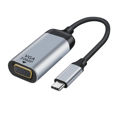 Astrotek USB-C to VGA Male to Female Adapter 15cm cable support 1080P@60Hz QWXGA WUXGA UXGA for iPad Pro Macbook