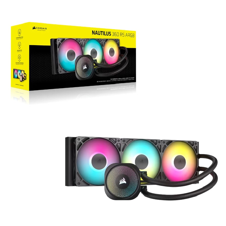 Corsair Nautilus 360 RS ARGB Liquid CPU Cooler