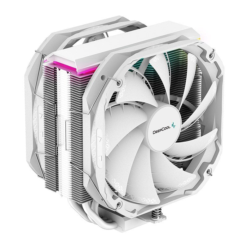 DEEPCOOL AS500 PLUS White CPU Cooler Single Tower