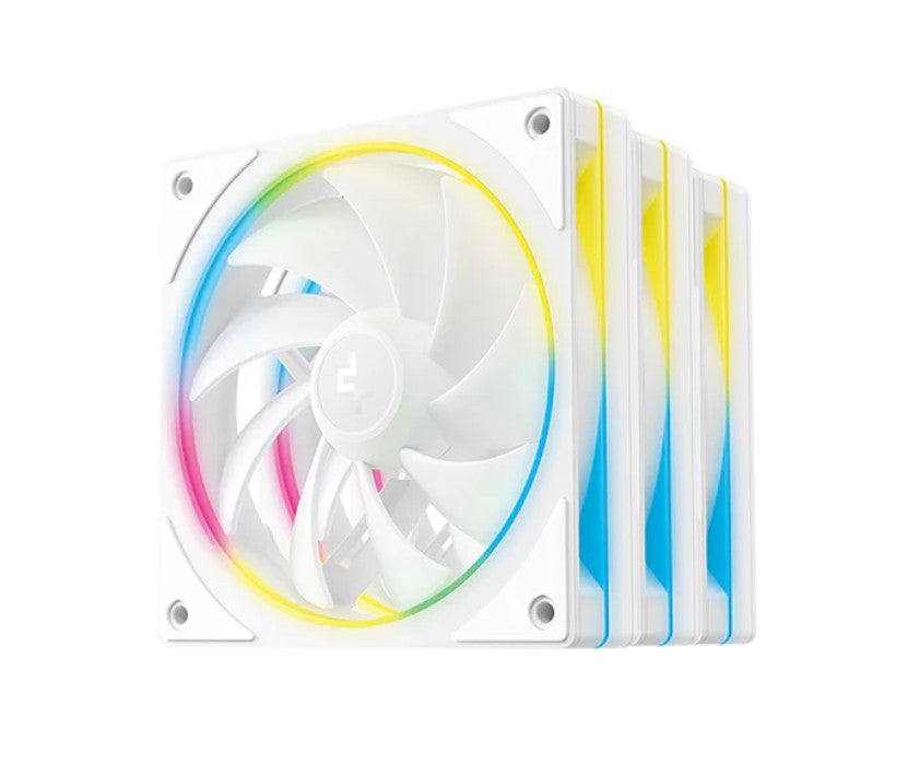 DEEPCOOL FL12 SE WH 3 Pack 120mm Performance ARGB Fans