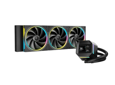 DEEPCOOL LM360 ARGB Liquid Cooler Mini LCD Screen