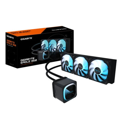 Gigabyte EAGLE 360, Black, 360mm alu rad