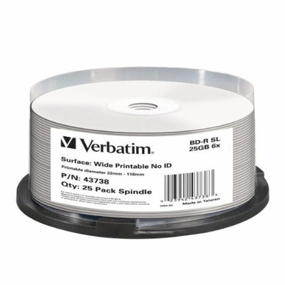 Verbatim Blu-Ray BD-R 25pk 25GB, 6x