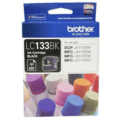 Brother LC-133BK Black Ink Cartridge - MFC-J6520DW/J6720DW/J6920DW and DCP-J4110DW/MFC-J4410DW/J4510DW/J4710DW and