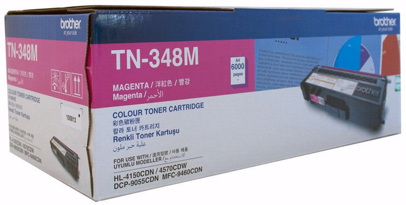 Brother TN-348M Colour Laser Toner - Super High Yield Megenta - HL-4150CDN/4570CDW