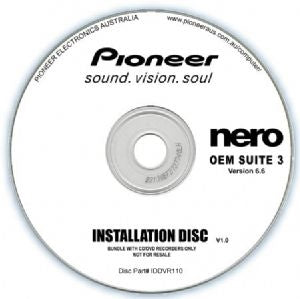 Pioneer Software Nero Suite 3 OEM Version 6.6 - Play Edit Burn & Share Blu-ray & 3D contents - PowerDVD10