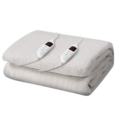 NNEDSZ Bedding 9 Setting Fully Fitted Electric Blanket - Double-0