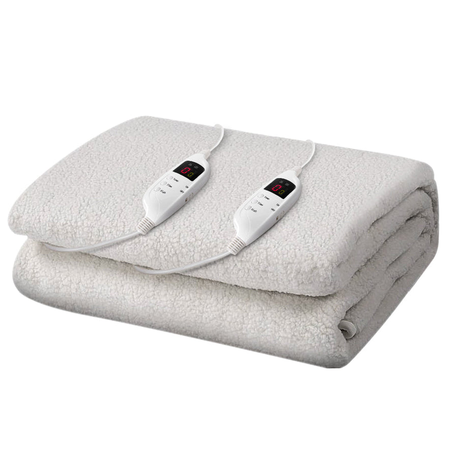 NNEDSZ Bedding 9 Setting Fully Fitted Electric Blanket - Double-0