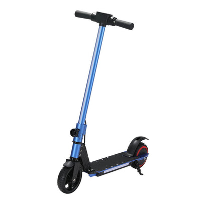 NNEDSZ Electric Scooter 130W 16KM/H LED Light Folding Portable Riding Commuter Blue-0