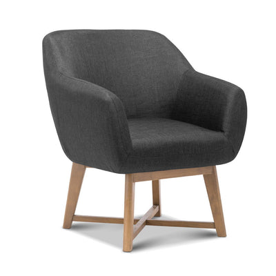 NNEDSZ Aston Tub Accent Chair Charcoal-0