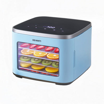 Devanti 5 Trays Food Dehydrator Mini Fruit Dryer 500W-0