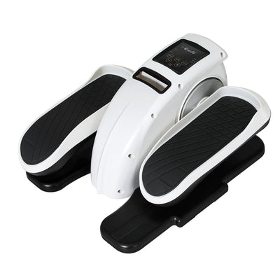 NNEDSZ Pedal Exerciser Mini Exercise Bike Cross Trainer 50W White-0