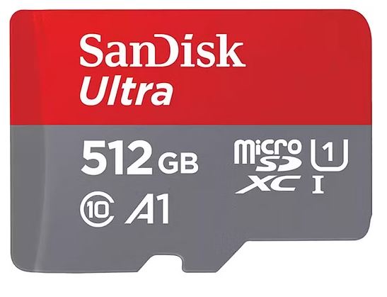 Sandisk 512GB Ultra MicroSDXC UHS-I Memory Card - 150MB/s -Capacity: 512GB - Compatibility: Compatible with