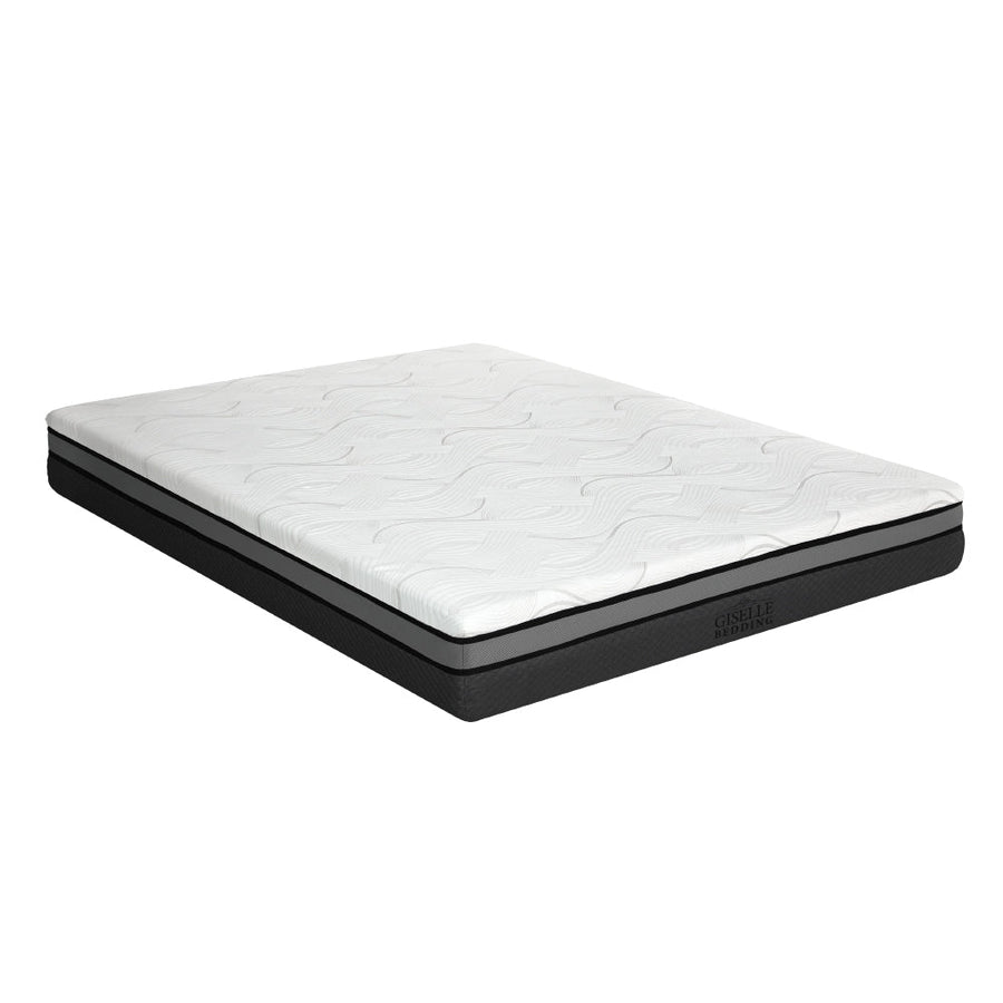 NNEDSZ Bedding Memory Foam Mattress Bed Cool Gel Non Spring 25cm Double-0