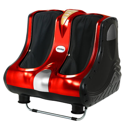 NNEDSZ Foot Massager Shiatsu Ankle Calf Leg Massagers Circulation Enhancer Red-0