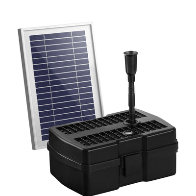 NNEDSZ Solar Pond Pump with Filter Box 4.6FT-0