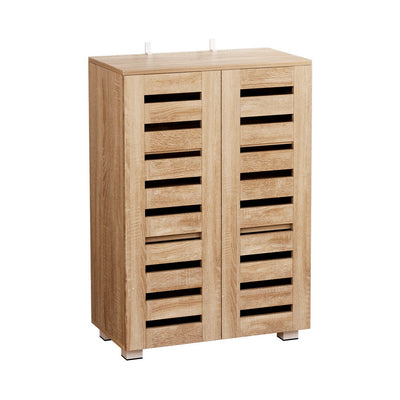 NNEDSZ Shoe Cabinet 20 Pairs 5-tier Wood Alster-0