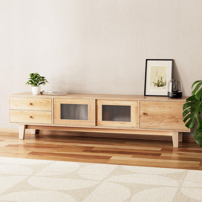 NNEDSZ Artiss TV Cabinet Entertainment Unit Stand Storage Drawer 180CM-0