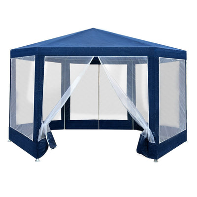NNEDSZ Instahut Gazebo Wedding Party Marquee Tent Canopy Outdoor Camping Gazebos Navy-0