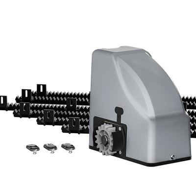 NNEDSZ Automatic Sliding Gate Opener Kit Keypad 6M 800KG-0