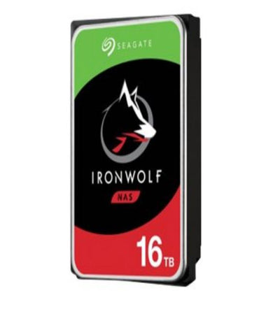 Seagate 16TB 3.5" IronWolf SATA3 NAS 24x7 Performance 7200 RPM 256MB Cache HDD. (ST16000VN001) 3 Years