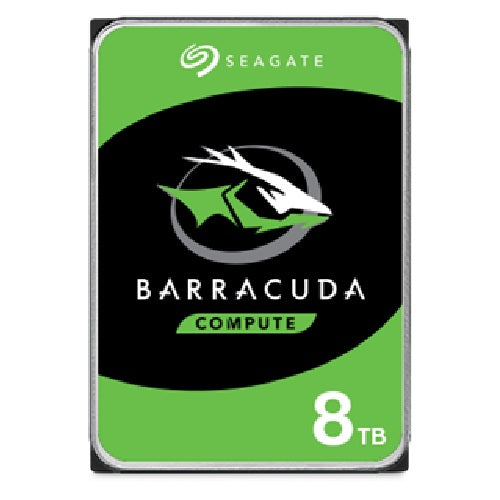 Seagate 8TB 3.5" Barracuda, 5400RPM SATA3 6Gb/s 256MB Cache HDD. 2 Years Warranty