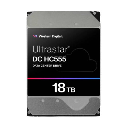 Western Digital WD Ultrastar 18TB 3.5" Enterprise HDD SATA 512MB 7200RPM 512E SE NP3 DC HC550 24x7 Server 2.5mil