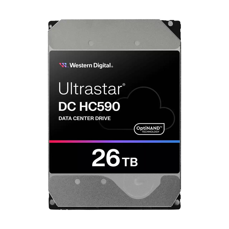 Western Digital WD Ultrastar DC HC590 Data Center Hard Drive - 26TB 3.5" SATA 512MB 7200RPM 5yrs wty