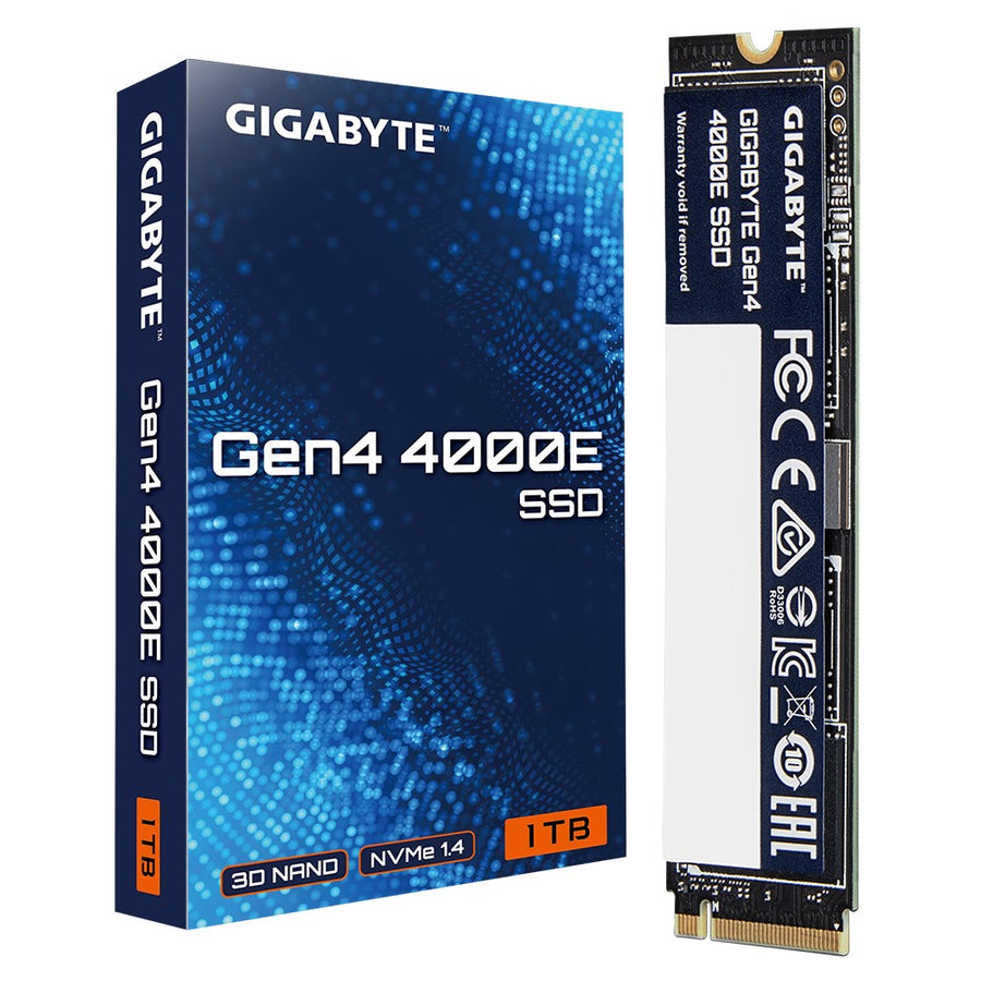 Gigabyte Gen4 4000E SSD 1TB, PCI Express 4.0x4
