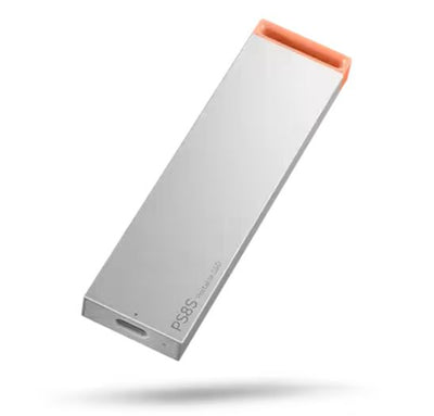 Lenovo PS8S 1TB External Portable SSD ~1050MB/s USB3.2 Gen2 USB-C Stylish Metal Body Lightweight 40g Durable for