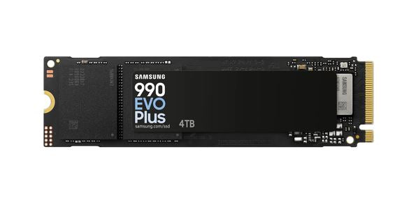 Astrotek Samsung 990 EVO Plus 4TB PCIe Gen5 NVMe SSD 7250MB/s 6300MB/s R/W 1050K/1400K IOPS 2400TBW 1.5M hrs V-NAND TLC 